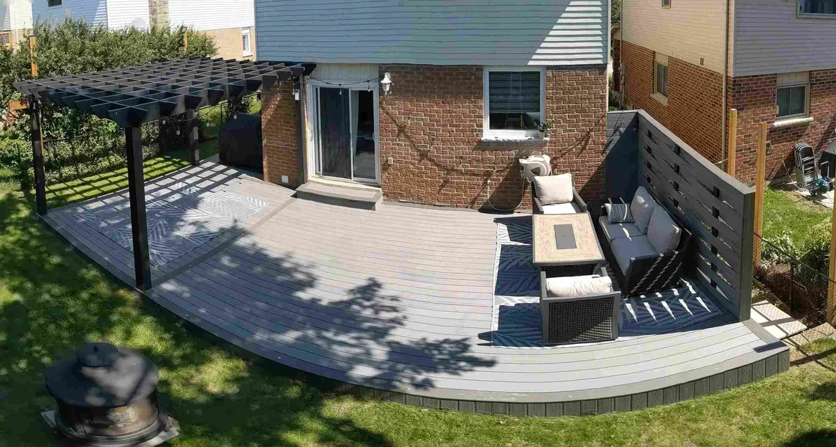 Custom deck project 5 by XP Decking in Newmarket, Ontario