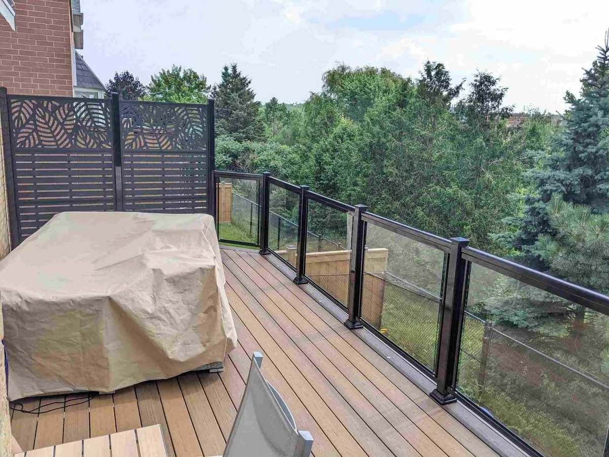 Custom deck project 8 by XP Decking in Newmarket, Ontario