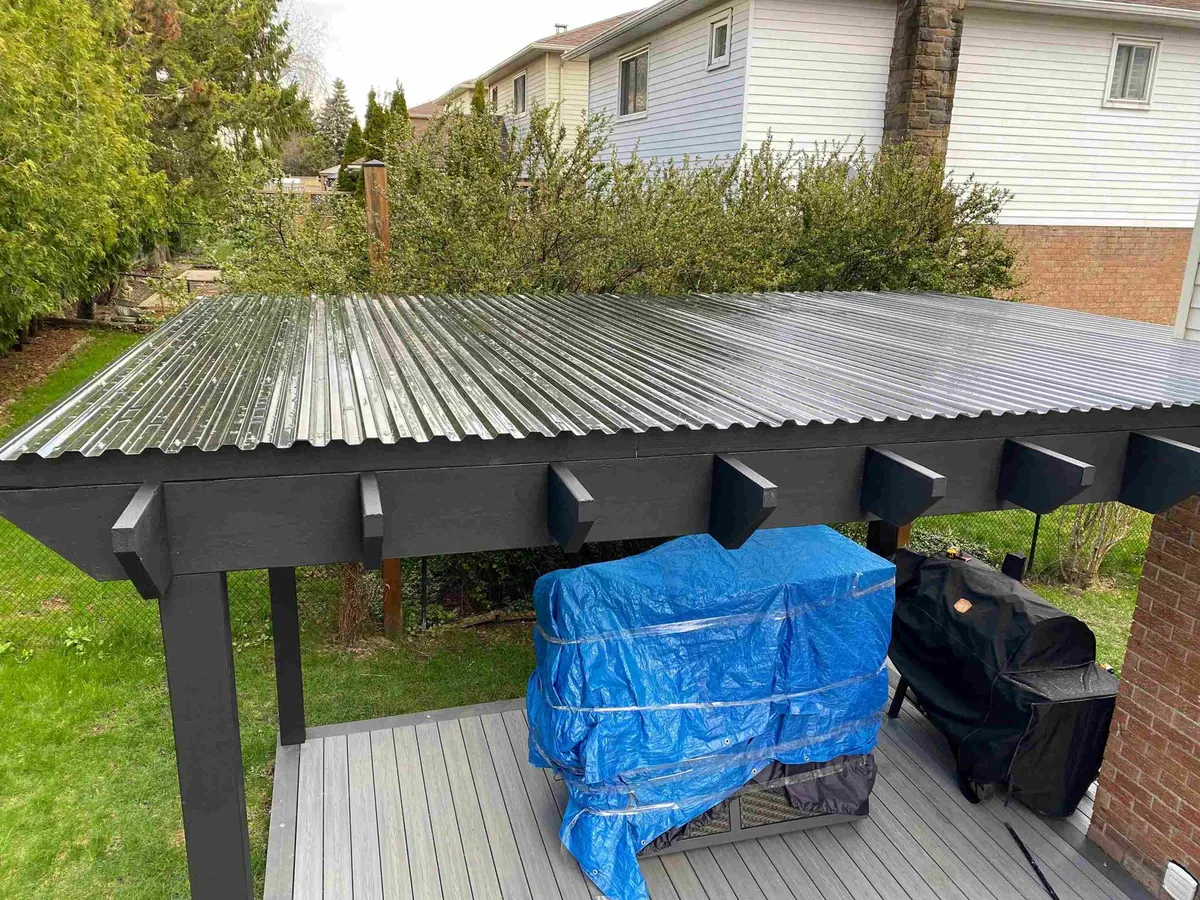 Custom deck project 11 by XP Decking in Newmarket, Ontario